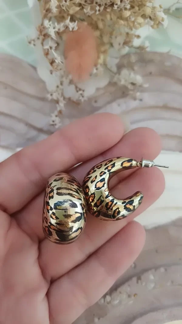 Producto - Aros animal princesa dorado