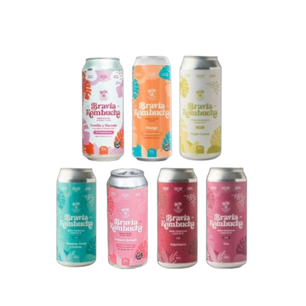 Producto - Kombucha Agroecológica Bravía 473ml