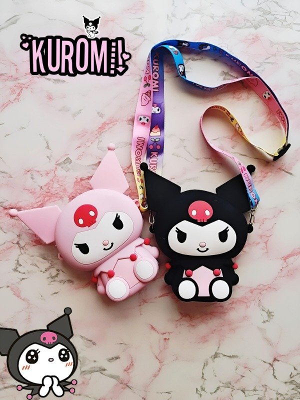 Producto - Cartera Kuromi Silicona 2025  x12 (PROMO)