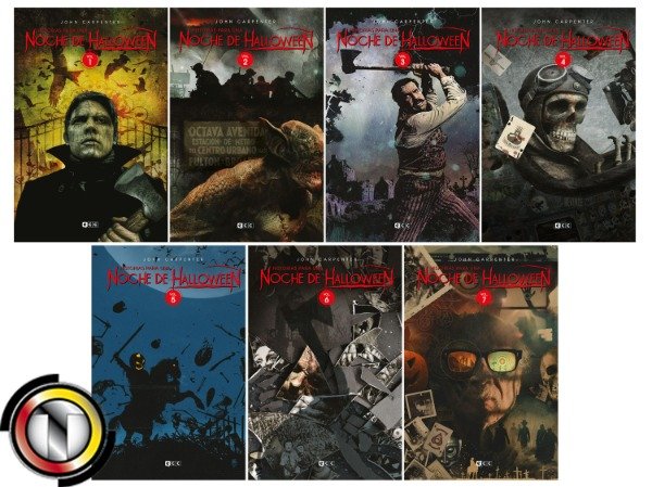 Producto - John Carpenter Historias para una noche de Halloween - Vol 1 a 7 (completo)