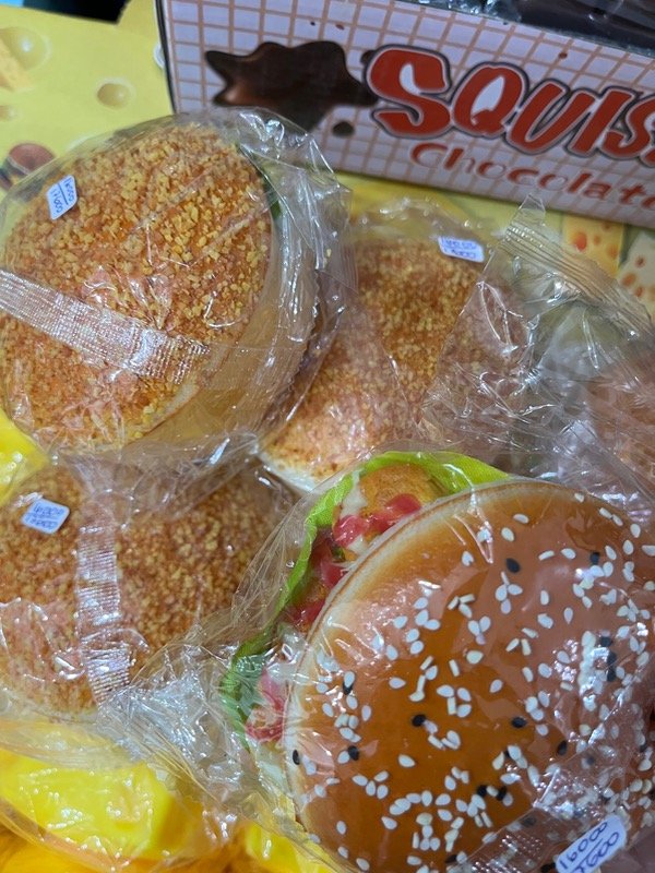 Producto - Squishy hamburguesa con imán - 0
