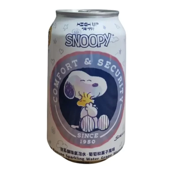 Producto - Gaseosa Snoopy Grape Wagashi Flavour 330ml