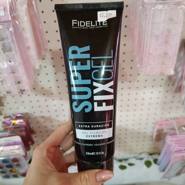 Producto - Gel fijador para cabello Fidelite extra duración