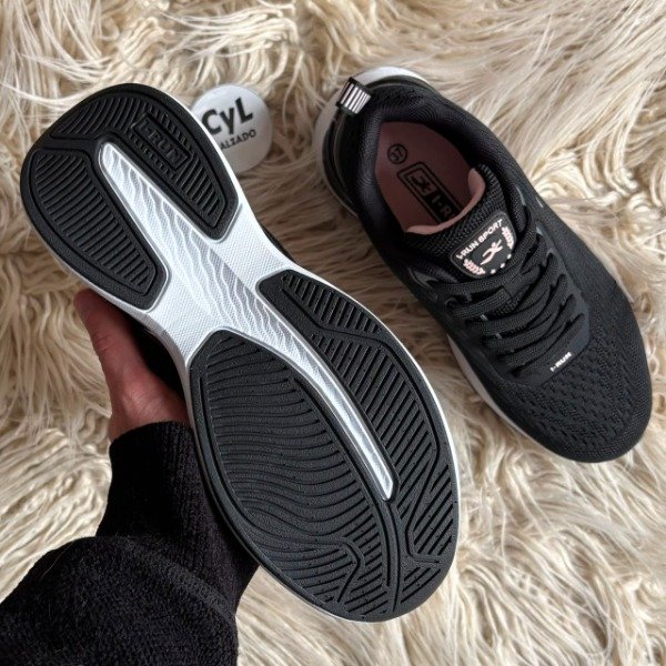 Producto - I RUN Fashion Negro / Rosa - 6