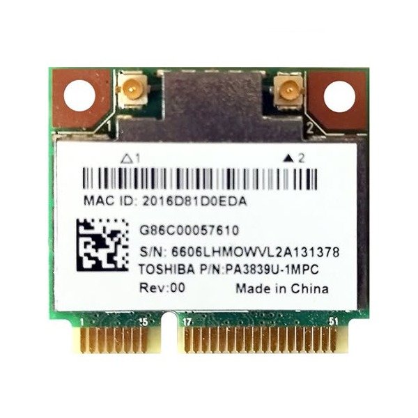 Producto - Módulo Wi-Fi Realtek RTL8188CE Mini PCI-e 2.4GHz