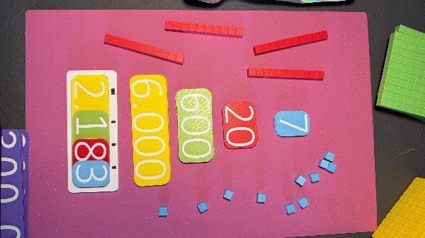 Producto - Sistema de numeración decimal. Hasta 4 cifras - 2