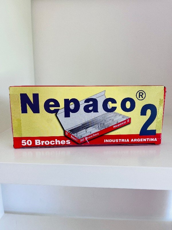 Producto - Broches Nepaco Metálicos x50