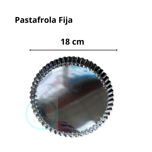 Producto - Pastafrola Hojalata Fija 18 cm x1