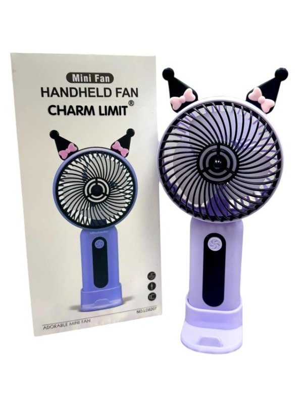 Producto - VENTILADOR ELECTRICO USB  KUROMI CHARM LIMIT