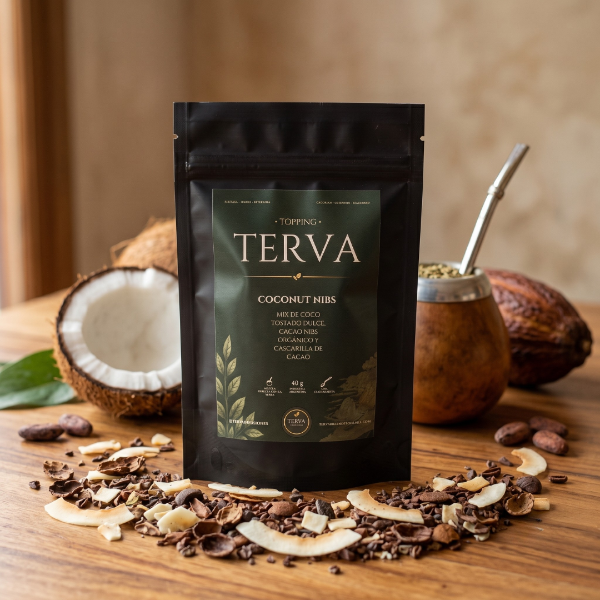 Producto - Topping Coconut Nibs - Blend Goloso y Tropical