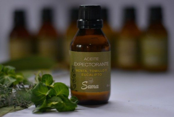 Producto - Aceite Expectorante. Menta, Tomillo y Eucalipto - 1