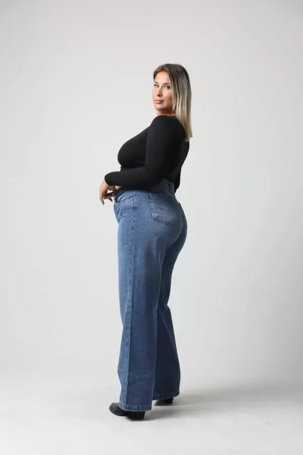 Producto - WIDE LEG CLAIR CON BRILLO rigido