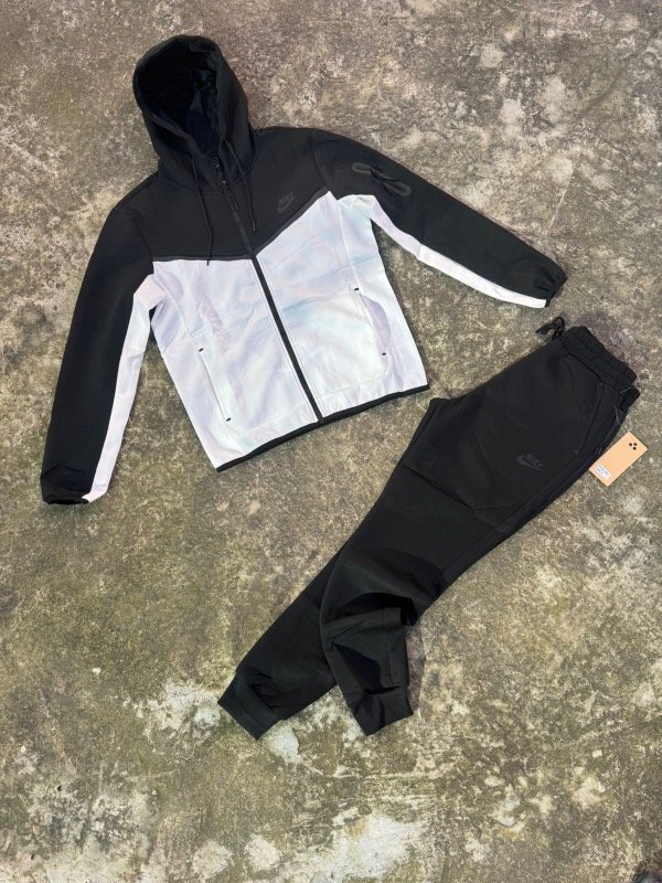 Producto - Conjunto NK Tech Acetato Combinado Negro y Gris