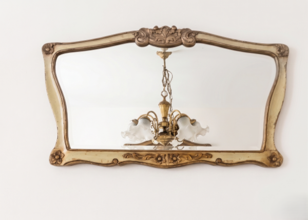 Producto - Espejo Frances Biselado Antiguo (con Detalles)