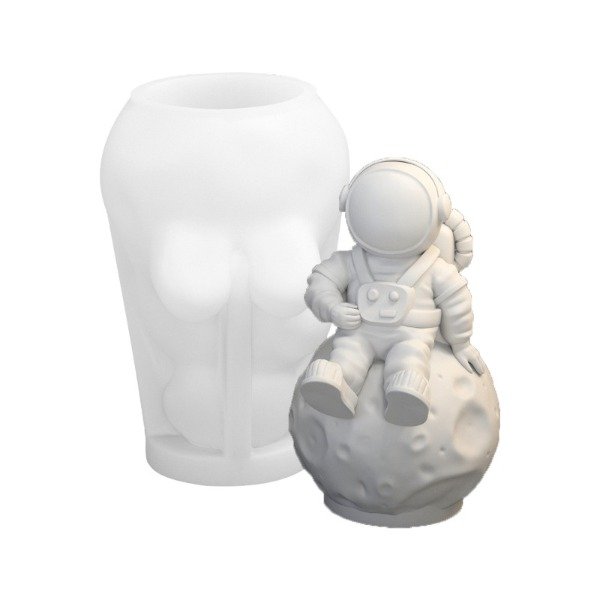 Producto - Molde de silicona astronauta en la luna