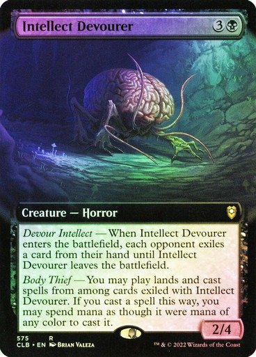 Producto - Intellect Devourer (Extended Art Foil)