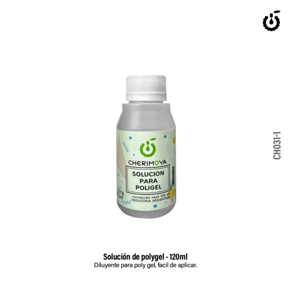 Producto - Solucion para polygel Cherimoya 120ml
