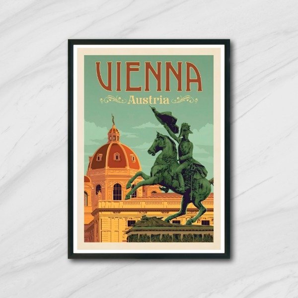 Producto - Cuadro decorativo viajes Vienna Austria