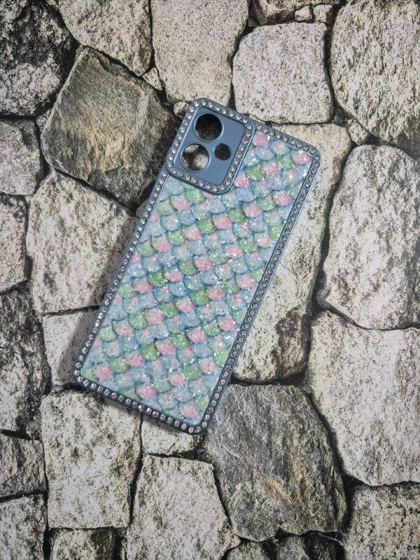 Producto - Funda rígida sirena Samsung A06 celeste
