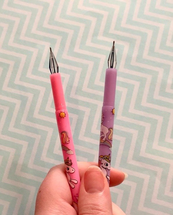 Producto - Lapicera con dibujos de unicornio