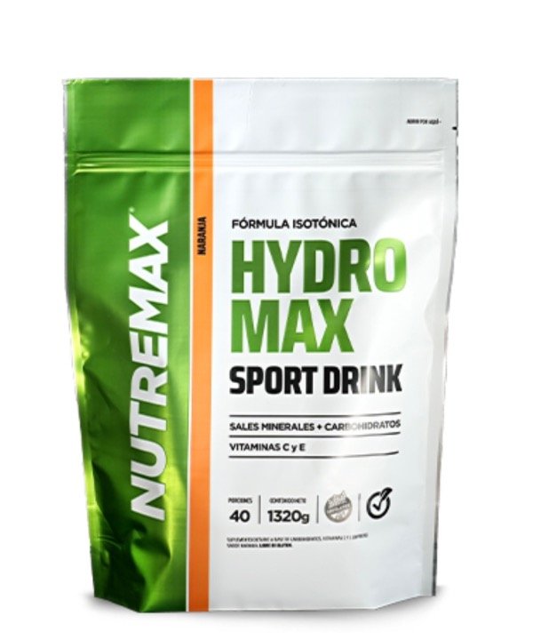 Producto - HYDRO MAX SPORT DRINK NARANJA 40 PORCIONES
