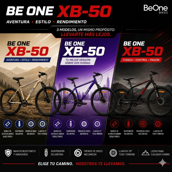 Producto - BICICLETA R29 - BEONE X50 - ACERO MTB