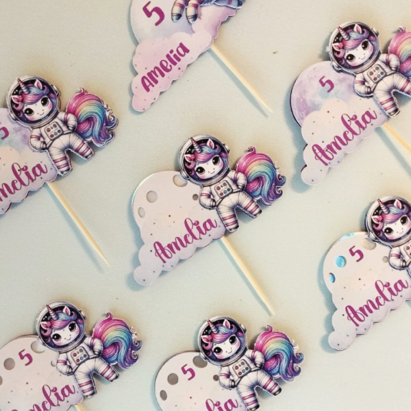 Producto - Toppers para Cupcakes 3D