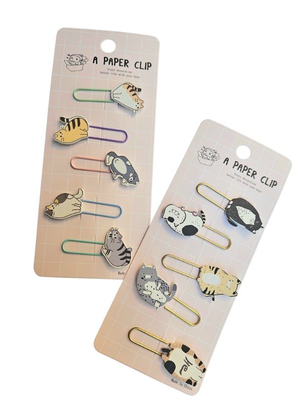 Producto - Clips x 5 Gatos