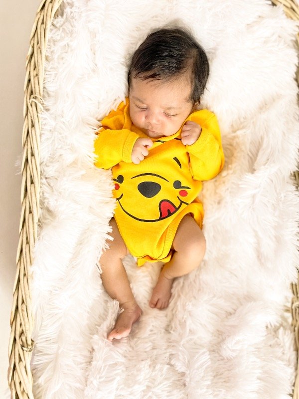 Producto - Body Winnie amarillo x5