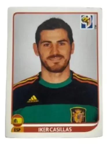 Producto - Mundial Sudafrica 2010 Seleccion De España Iker Casillas 564 (usado)