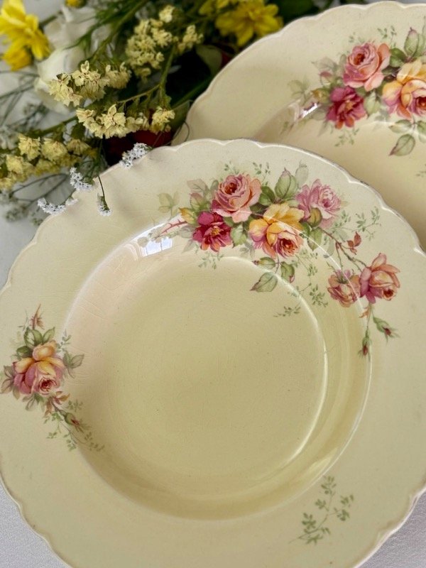 Producto - Plato hondo Rosas - 0
