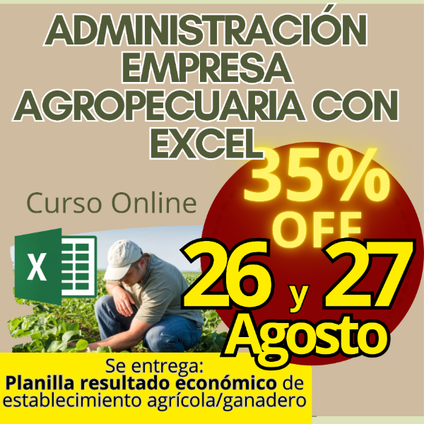 Producto - Curso Online Administración de la  Empresa Agropecuaria