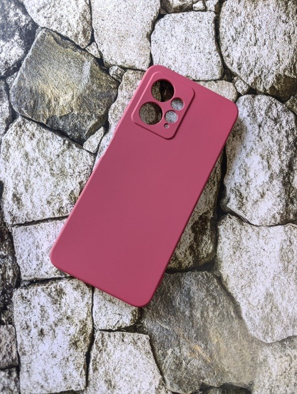 Producto - Funda silicone case Xiaomi Note 12 4G bordo