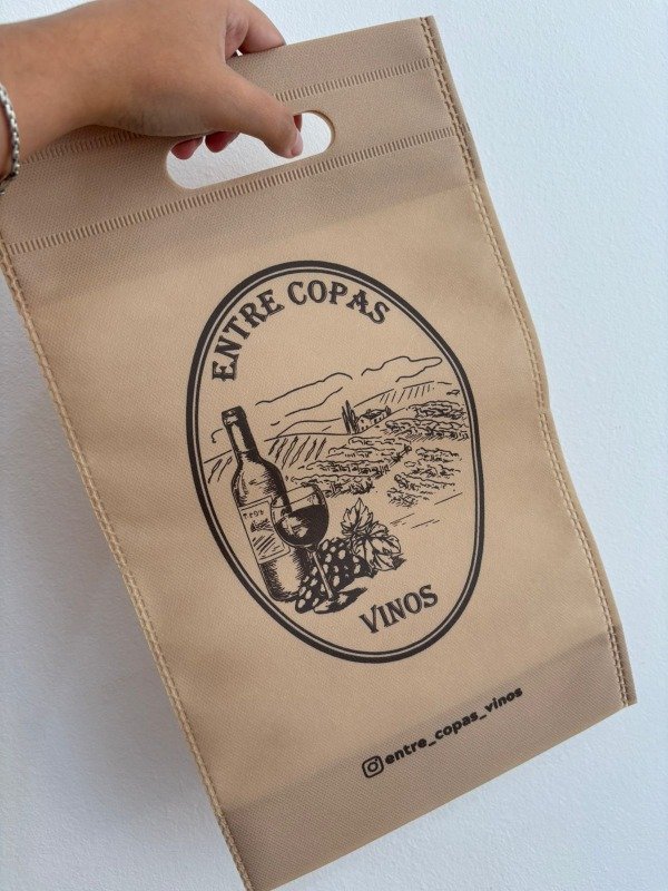 Producto - Bolsa Friselina Riñón 22x40cm (botella vino) x100 unidades