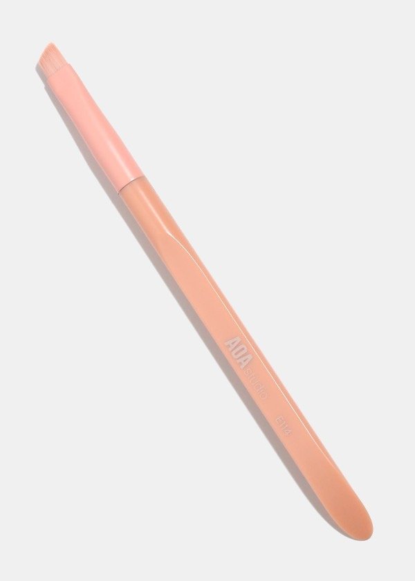 Producto - AOA Matte Rose Single Brush - E114 Brocha Angular de Cejas