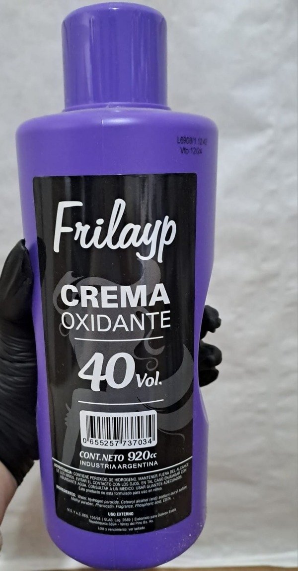 Producto - FRILAYP CREMA OXIDANTE 40V 920C