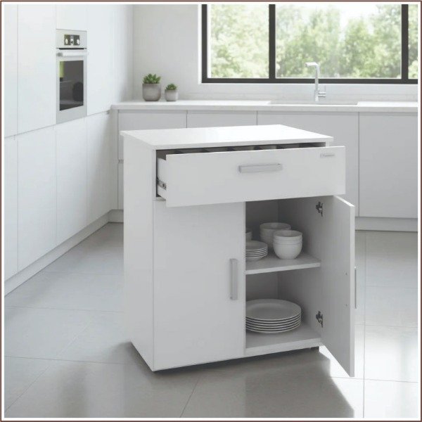 Producto - Gabinete Platinum Microondas 2 Puesta 1 Cajón