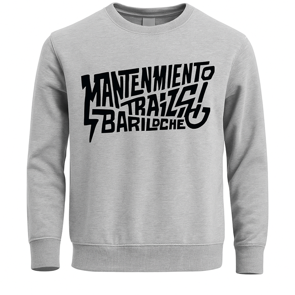 Producto - PRE-VENTA Buzo GRIS - Cuello Redondo (Unisex)