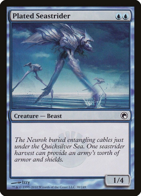 Producto - Plated Seastrider  Scars of Mirrodin