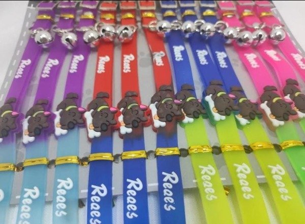 Producto - Collar 1.0 De Goma Para Mascota Blister Bic Color X12 #4674 - 2