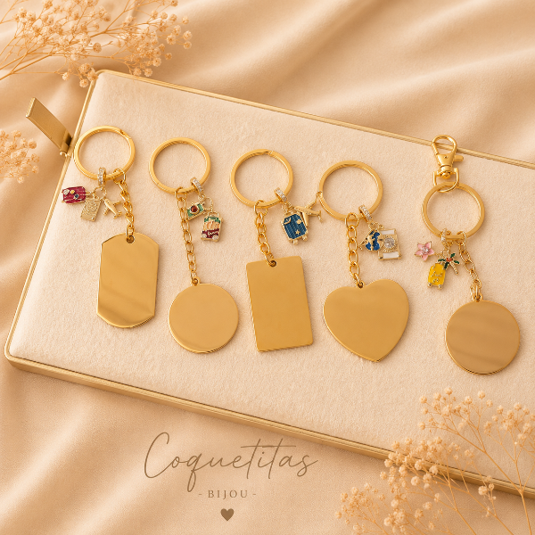 Producto - Llavero Dijes Gold