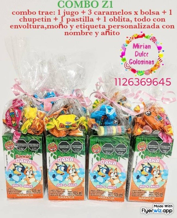 Producto - Combo bluey z1