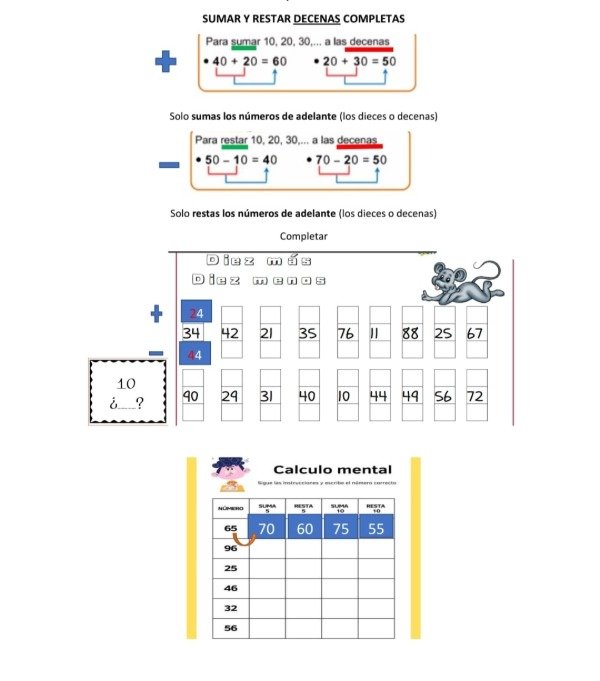 Producto - Cuadernillo Cálculos Mentales y Desafíos Matemáticos. Niños 8 a 12 años. - 4