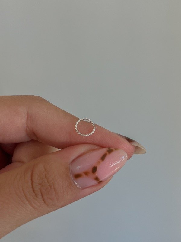 Producto - Piercing entramado 0,6cm