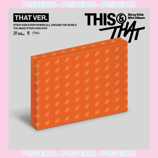 Producto - (PREVENTA) STRAY KIDS - THIS or THAT (That ver.)
