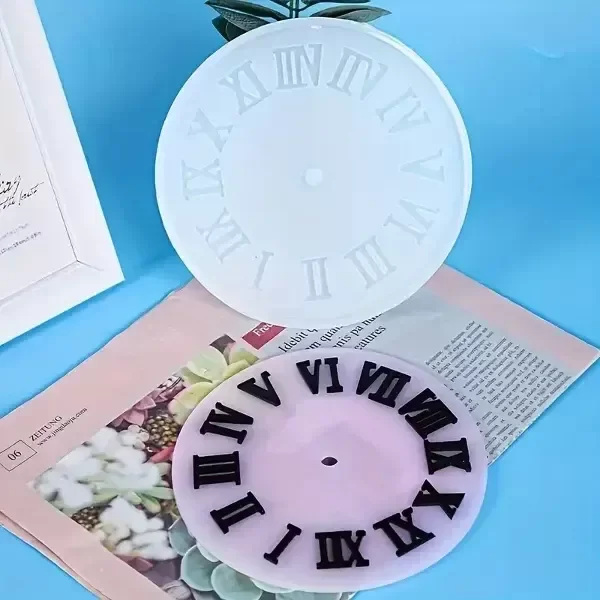 Producto - Oferta molde reloj GRANDE 15cm números romanos - 0
