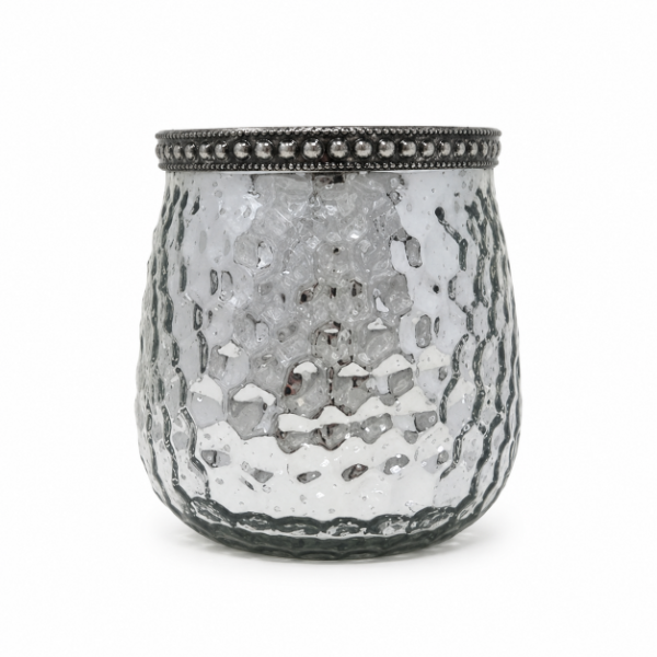 Producto - MALDIVAS PORTAVELAS BOMBE MARTILLADO MEDIANO -A553-