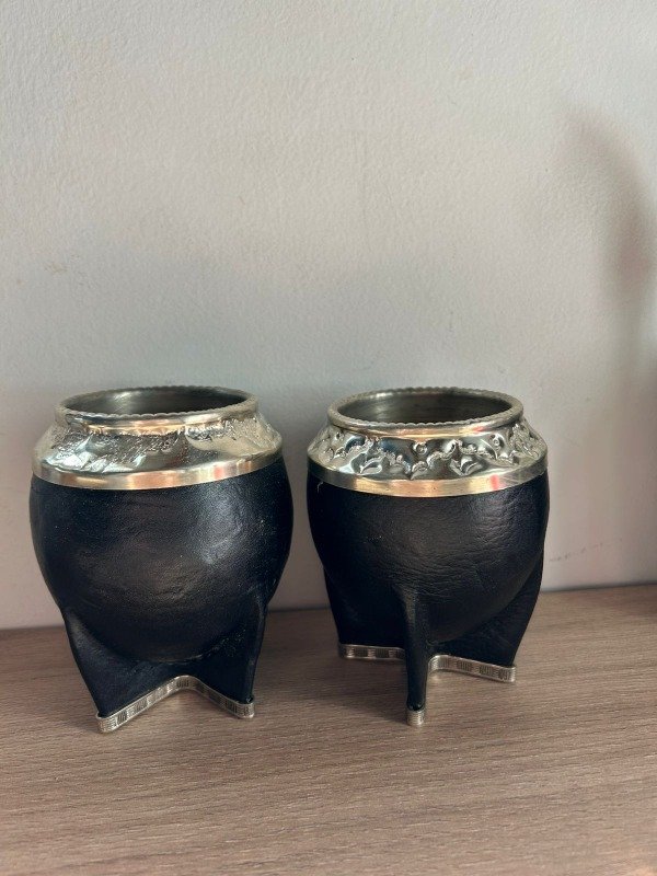 Producto - Torpedo cuerno negro + alpaca cincelada