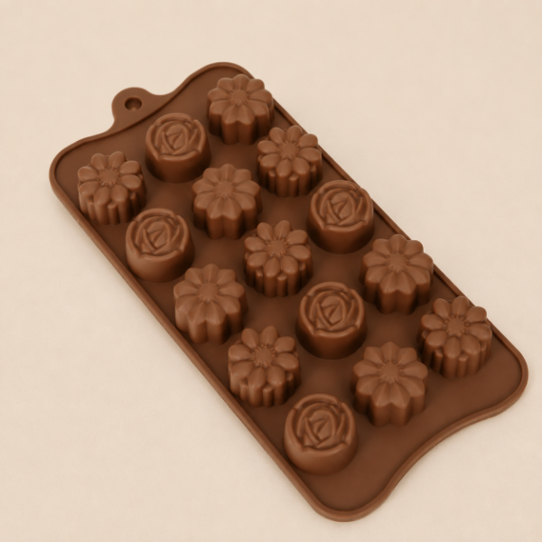 Producto - MOLDE WAX MELTS VARIEDAD DE FLORES -28J5-