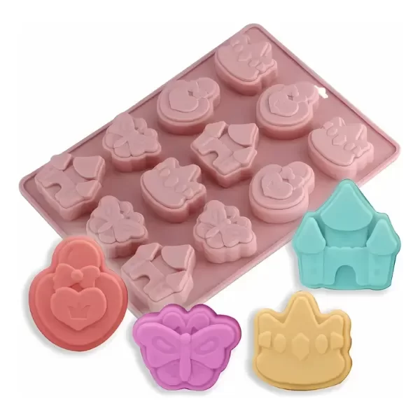 Producto - Molde Castillos/Mariposas